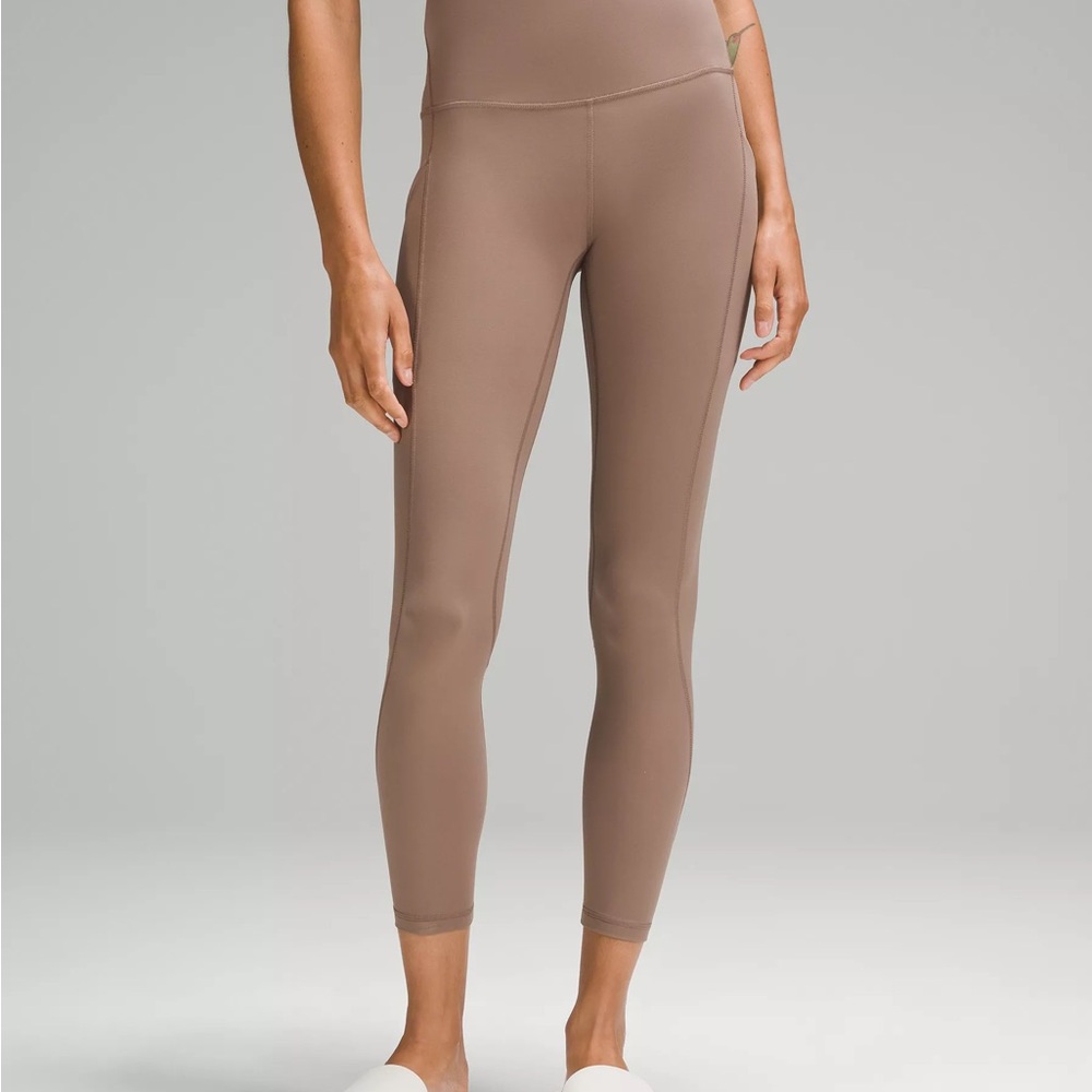Lululemon Align High-Rise Seam Detail Leggings - Taupe